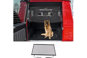 JONKOKO Pet Net Vehicle Safety Mesh Dog Barrier for Mercedes Benz G Class W463 2004-2018,Rear Seat Isolation Net,Safety Isolation Net Pet Protection Accessories
