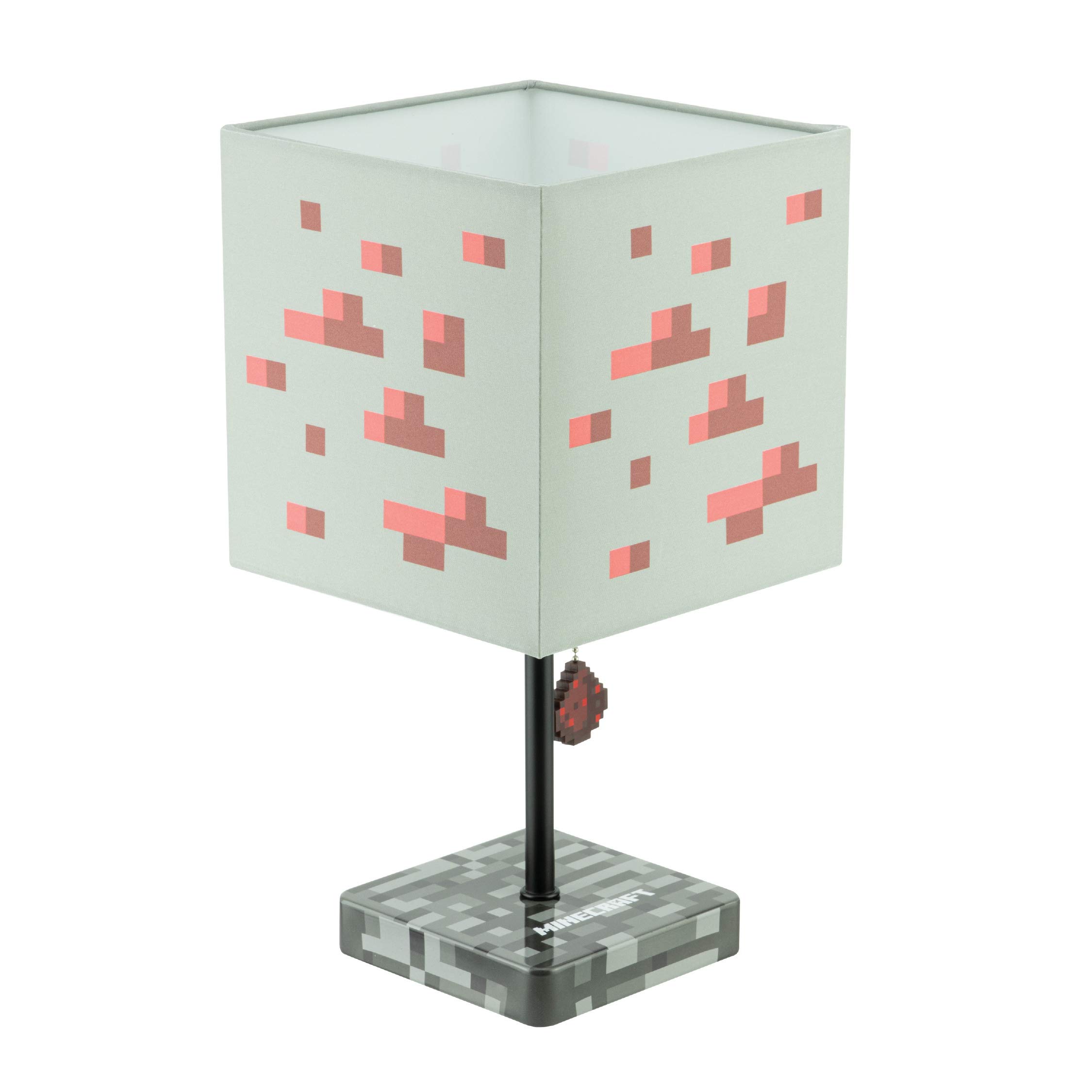 Minecraft Redstone Lamp with LED Light and Standard UK Wall Plug