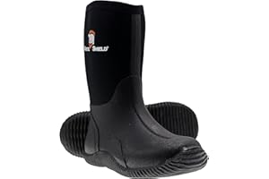 ARCTICSHIELD Kids Rain Boots - Outdoor Waterproof & Insulated Winter Boots for Girls & Boys - Unisex Kids Snow Boots for Rain, Mud, Agriculture & Fishing for Toddlers, Little & Big Kids