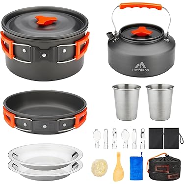 Camp 4 91713 Set de Vaisselle de Camping pour 4 Personnes Cuneo 16