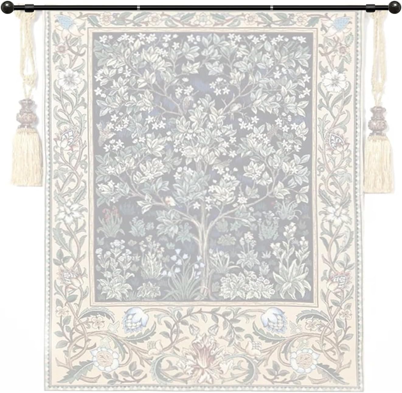 Outdoor Hanging Brackets - Tapestry Hanging Rod Banner Hanger Multifunctional Combination Wall Hanging Pole (52