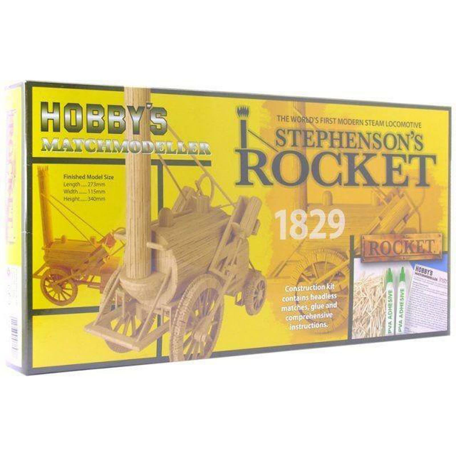 Hobby's Matchbuilder 1829 Stephenson's Rocket # MM25