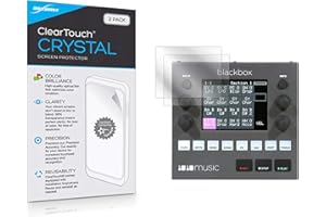 BoxWave Screen Protector Compatible with 1010music Blackbox - ClearTouch Crystal (2-Pack), HD Film Skin - Shields from Scratches for 1010music Blackbox