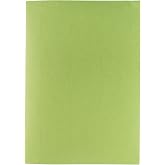 Fabriano Ecoqua Plus Glue-Bound Notebook, 8.3" x 11.7", A4, Lined, Lime