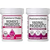 Physician's CHOICE Feminine Power Duo Bundle - Vaginal Probiotic + Womens Probiotic Bundle