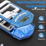 Kcnoss Hand Dynamometer 90kg 200lbs Grip Strength Tester LCD 19 Records view 3