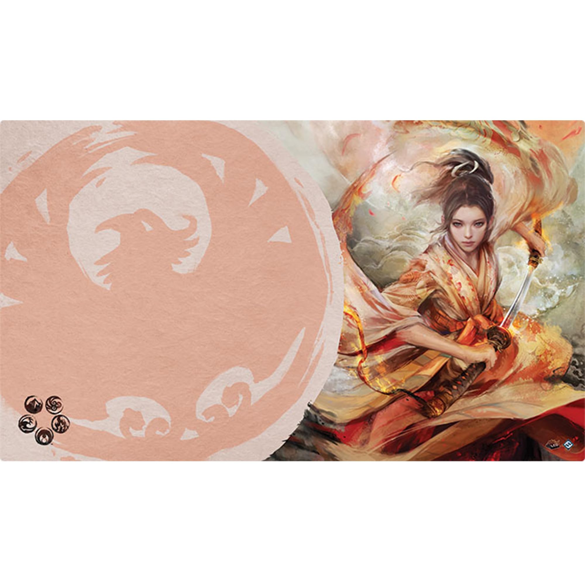 Fantasy Flight Games The Soul of Shiba Playmat: L5R LCG (Phoenix Clan)