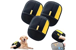 Magic Brush Pet Hair, The Magic Brush Pet Hair Remover, Upgraded Pet Hair Removal Glove for Dogs & Cats, Clothing, Couch, Car