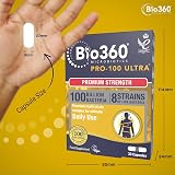 Natures Aid Bio360 Pro-100 Ultra Probiotic 100 Billion CFU 30 Capsules view 3