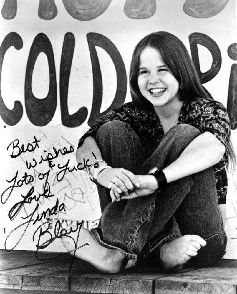 Photographs - A Signed Portrait Of Linda Blair Photo Print (24 x 30)