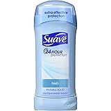 Suave 24 Hour Protection Fresh Invisible Solid Anti-Perspirant 2.6 oz.(Pack of 6)