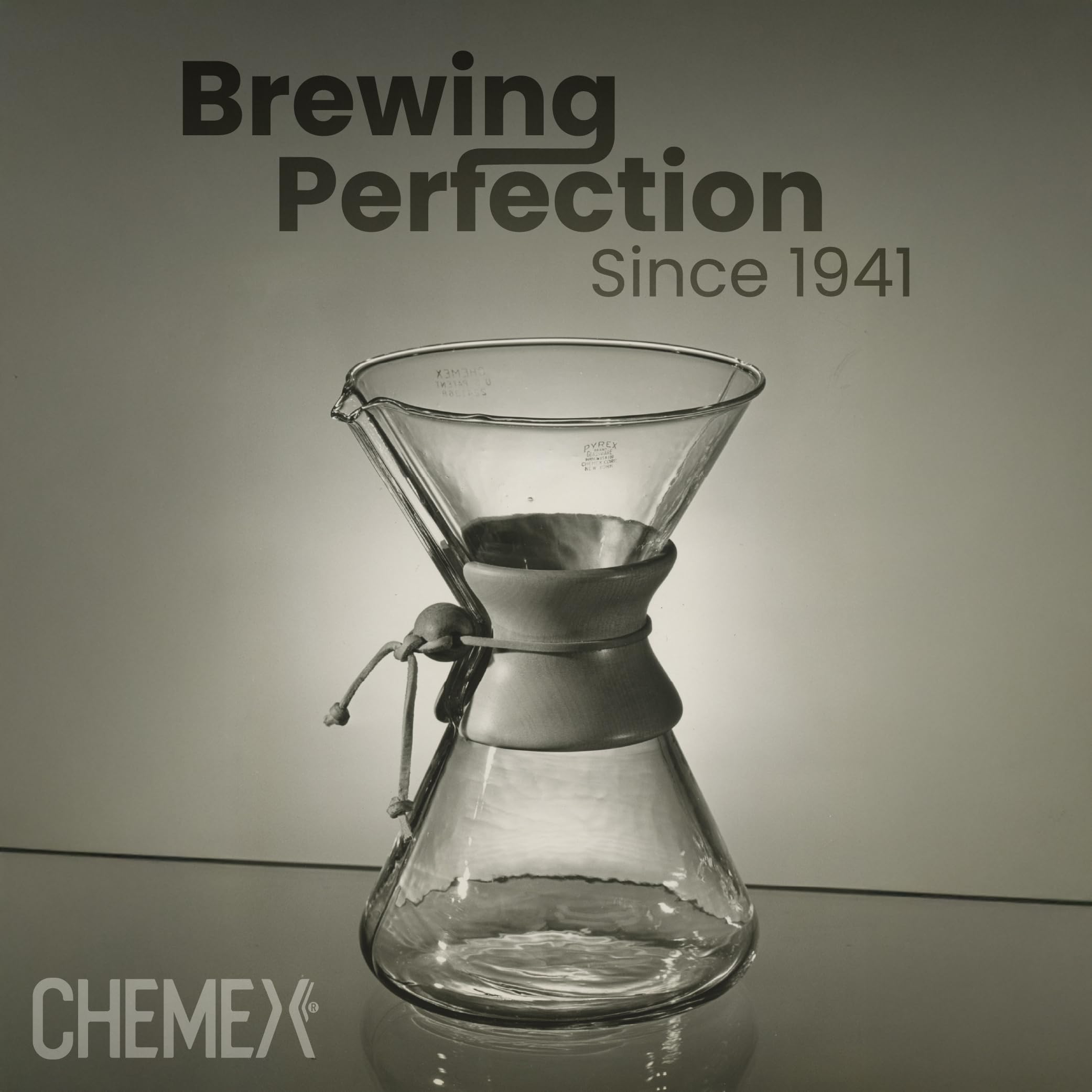 Chemex Natural Coffee Filters, Square, 100ct - Exclusive Packaging