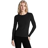 Michael Kors Womens Chain Neck Long Sleeve Rib Sweater