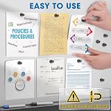 Grtard Strong Magnet 6 Pack 12x16 mm Neodymium Whiteboard Push Pins Fridge view 3