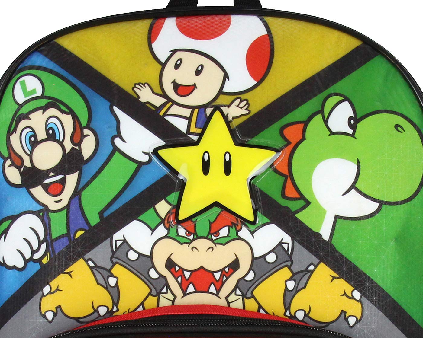 Super Mario Boy's Front Tap Activated LED Light Up 16