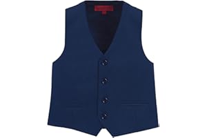 Gioberti Boy's 4 Button Formal Suit Vest