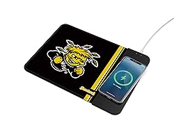 SOAR NCAA Wireless Charging Mouse Pad, Wichita