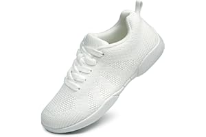 Sooneeya Cheer Shoes Girls - Youth Kids Cheerleading Shoes - Child Athletic Training Tennis Dance Sneakers