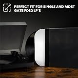 Big Fudge 25x Crystal Clear LP Outer Sleeves 3 mil Polypropylene 12.75" x 12.75" view 5