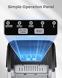 Silonn Ice Maker Countertop, Portable Ice Machine