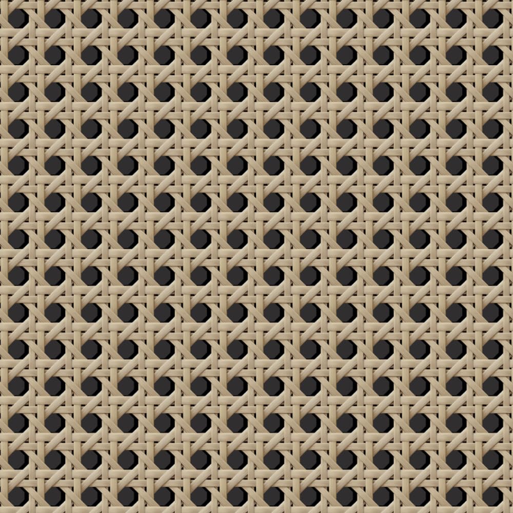 Photo 1 of Rattan Weaving Peel and Stick Wallpaper for Bedroom Furniture Paper Removable Wall Decorations 17.7in x 236in, 29 Square Ft/Roll