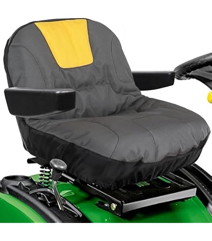 Housse De Siège Tracteur John Deere 1025R 2025R | Tissu Oxford 300D Rembourré | Trou D'aération | Protection Confortable