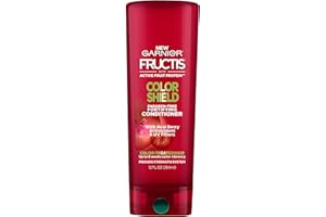 Garnier Fructis Color Shield Anti-Fade Conditioner for Color Treated Hair, 12 Fl Oz, 1 Count (Packaging May Vary)
