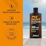 Piz Buin Moisturising Sun Lotion SPF50+ 200ml Pack of 3 - Packaging May Vary view 2
