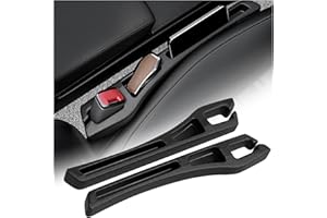 Figpade 2PCS Car Seat Gap Filler Organizer,Multifunctional Car Gap Filler Organizer Storages Phone Key Avoids Things Falling,Universal Car Blocker Between Seats Car Organizer Car Accessories