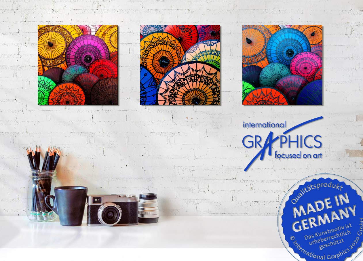 International Graphics - Finished Picture - Marilyn, Robertson - ''Arabella''- 30 x 30 cm - Direct printing on acrylic glass