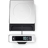OXO Good Grips 11-Pound Stainless Steel Food Scale with Pull-Out Display