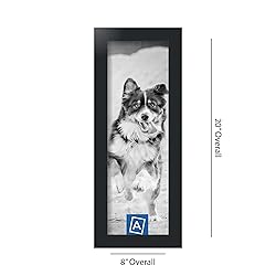 ArtToFrames 6x18 Inch Black Picture Frame, This