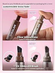 SHEGLAM Brow-Fection Angled Brush & Dip Upgraded