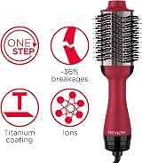 Revlon Salon One-Step Hair Dryer and Volumiser Titanium RVDR5279UKE view 2