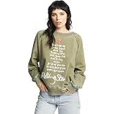 RECYCLED KARMA The Rolling Stones Top Hits Oversized Vintage Sweatshirt