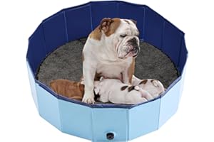 Potlimepan Portable Birthing Pool Dogs,Dog Whelping Pen,Whelping Box for Dogs,Whelping Pool for Puppies (39inch Dia.x12inch H)