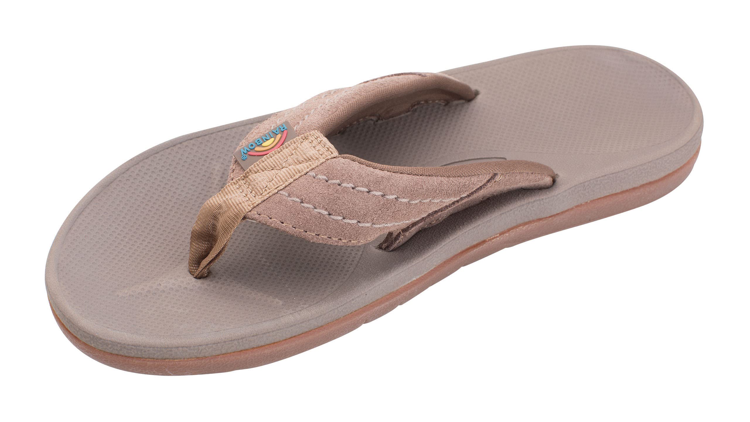 Photo 1 of Rainbow Sandals Men's East Cape Molded Rubber Sandal, Brown, Men's 10 D(M) US