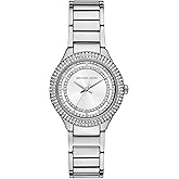 Michael Kors Women's Sylvia Three-Hand Stainless Steel Bracelet Watch (Model: MK4943)