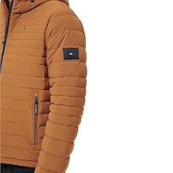 Tommy Hilfiger Men's Stretch Poly Hooded Packable