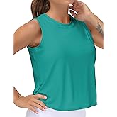 THE GYM PEOPLE Women's Workout Tops in Ice Silk Quick Dry Sleeveless