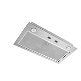 Broan-NuTone PM300SS Custom Power Pack Range Hood Insert with 2-Speed Exhaust Fan and Light, 300 Max Blower CFM, Stainless Steel, 21-Inch Built