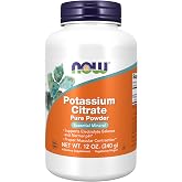 NOW Supplements, Potassium Citrate Powder, Essential Mineral, 12 oz