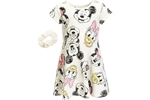 Disney Skater Dress and Scrunchie Infant to Big Kid Sizes (18 Months - 14-16)