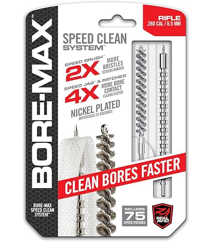 Kit De 6 Brosses De Nettoyage Pour Fusil De Chasse Calibre 12 - Tige Aluminium, Coton/nylon