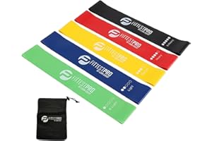 LIMM Resistance Bands for Working Out, Elastic Exercise Loop Bands for Physical Therapy, Yoga, Pilates, and Home Workouts, Strength Bands for Booty and Legs