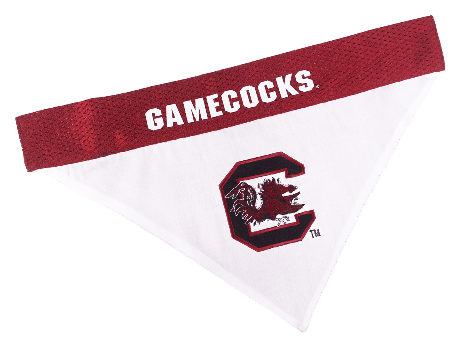 Pets First Collegiate Pet Accessories, Reversible Bandana, South Carolina Gamecocks, Small/Medium