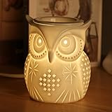 STAR MOON Owl Wax Melt Warmer for Home Décor, Wax