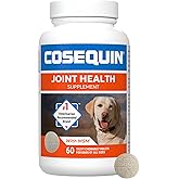 Nutramax Cosequin for Dogs Joint Health Supplement, Contains Glucosamine for Dogs, Plus Chondroitin and MSM, Supports Healthy Joints, Chewable Tablets, 60 Count