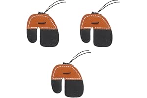 Archery Protect Guard, Fashionable Archery Finger Tabs Effective Adjustable 3pcs PU Leather for Hunting for Recurve Bows