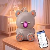 Portable White Noise Machine with Bluetooth Speaker Baby Sound Machine | Baby Sleep Soother Aid Lullabies Music with Bluetooth Speaker, Nature Sounds, USB-C Rechargeable, Timer, Nursery &amp; Travel